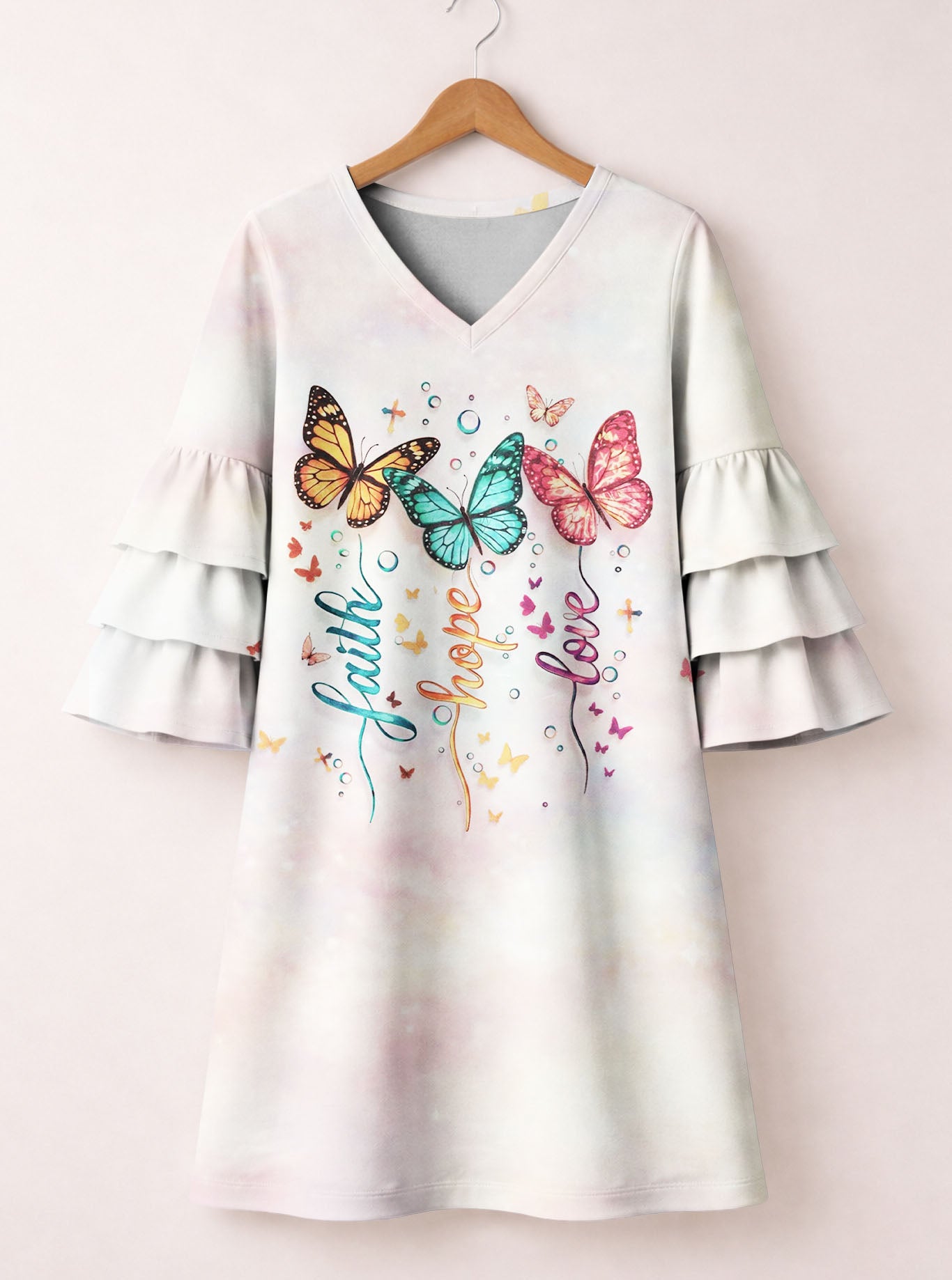 "Flutter" Stacked Ruffle Dress & Leggings Deal