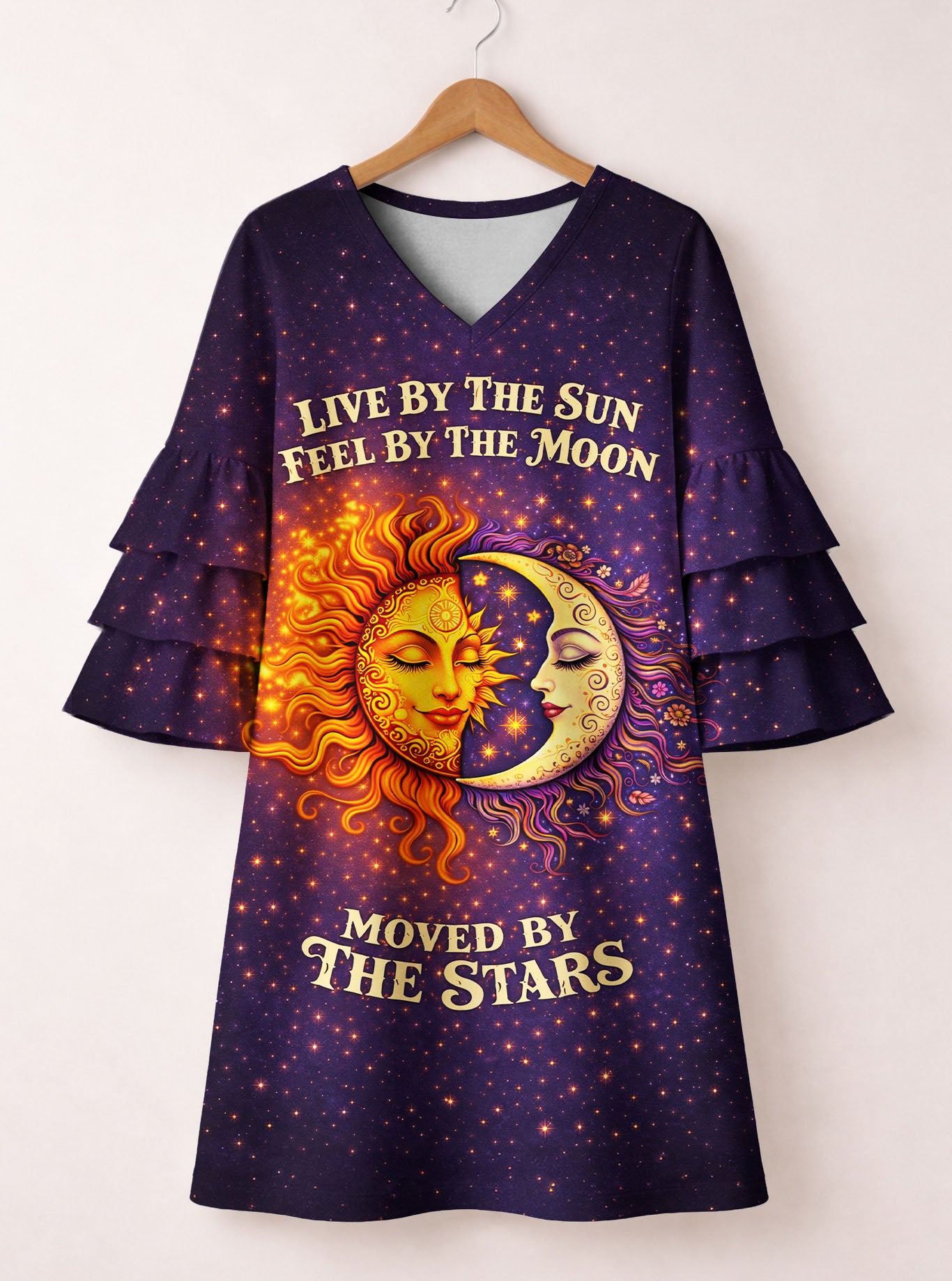 "Eclipse" Stacked Ruffle Dress & Leggings Deal