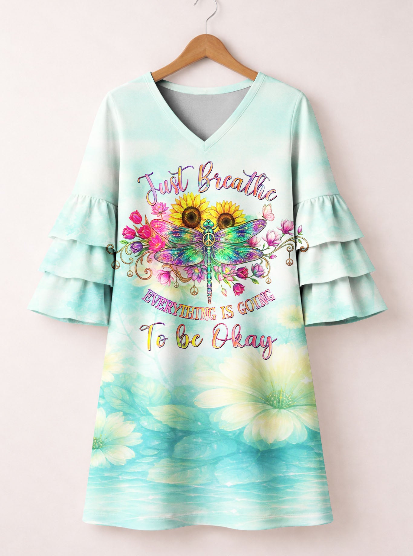 "Exhale" Stacked Ruffle Dress & Leggings Deal