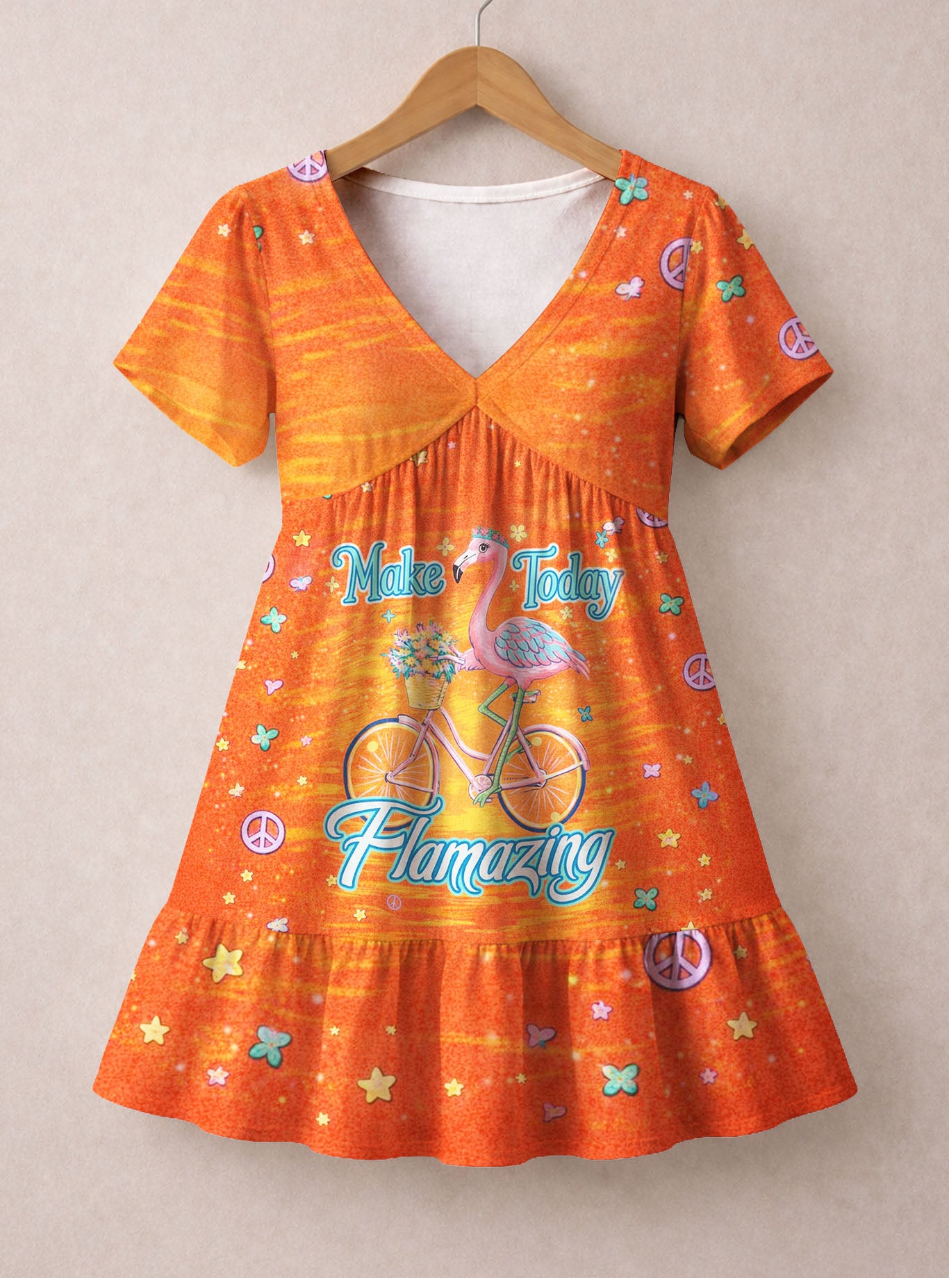 "Zesty" Floral Dress