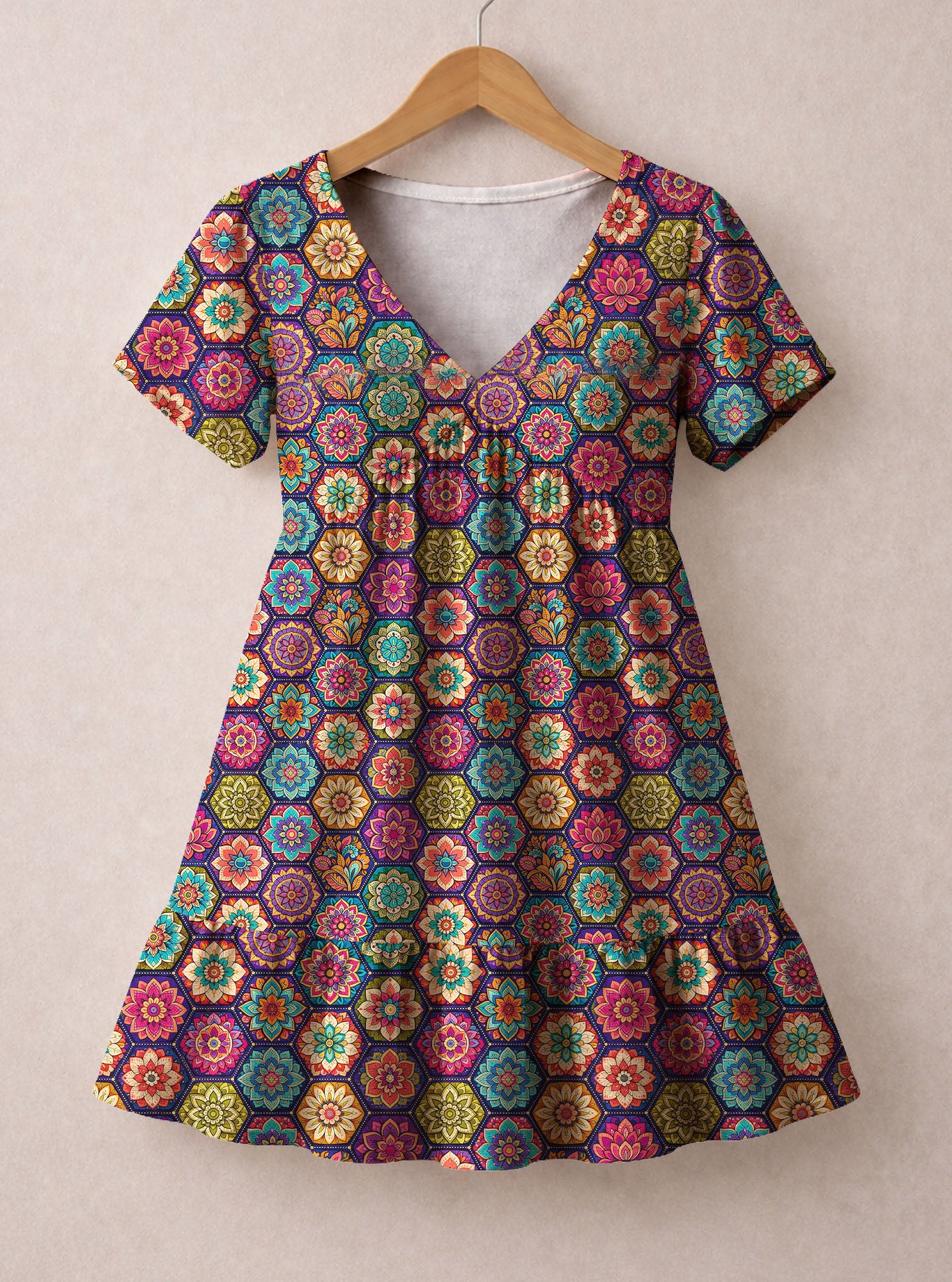 "Flower" Floral Dress