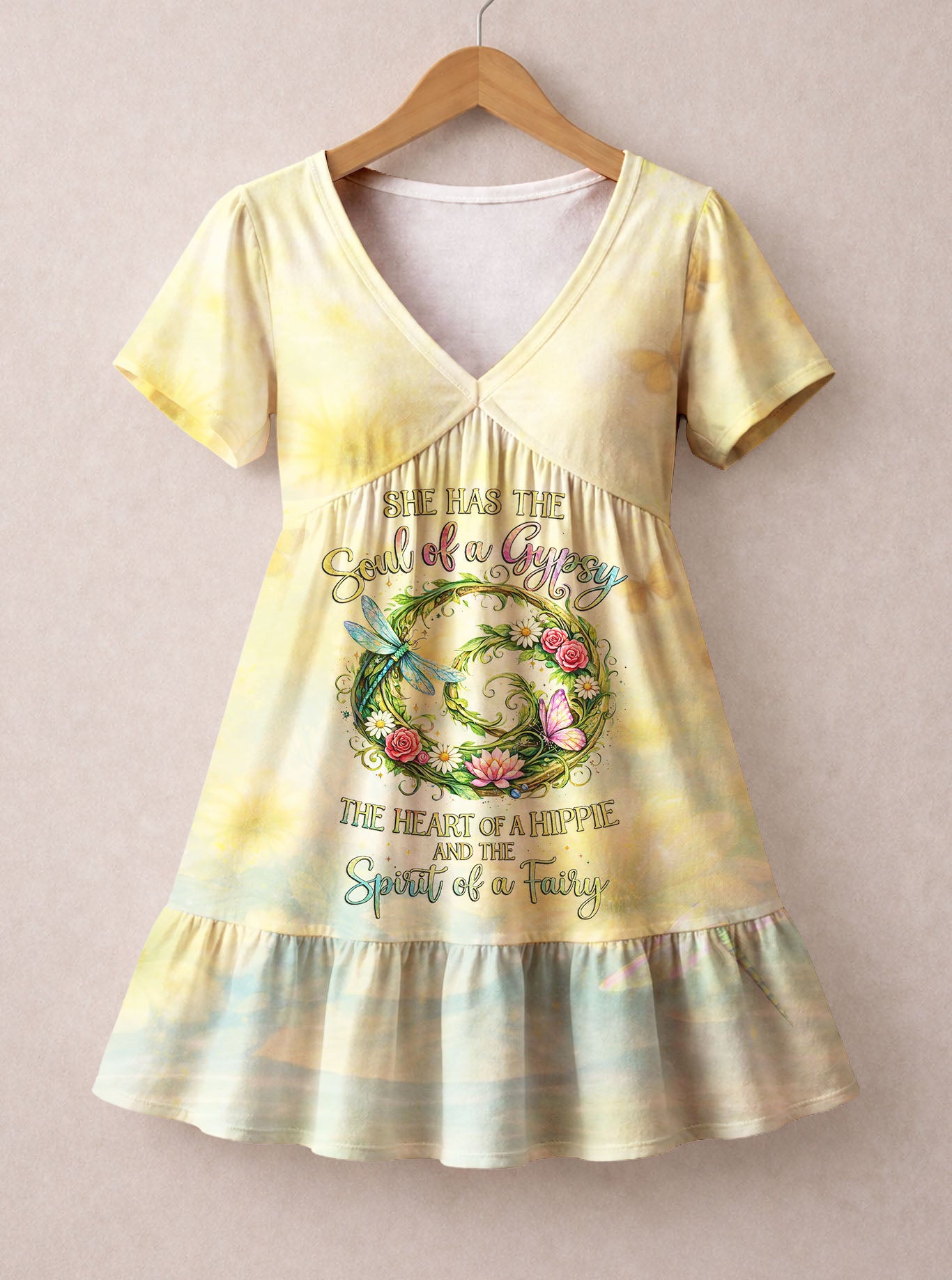 "Sprite" Floral Dress
