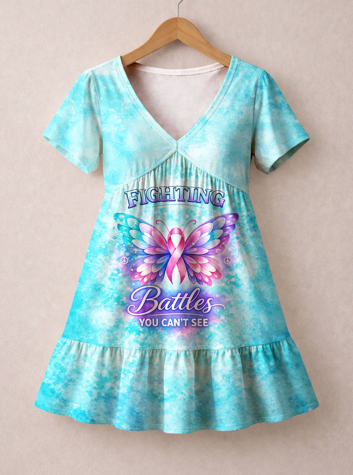 "Brave" Floral Dress