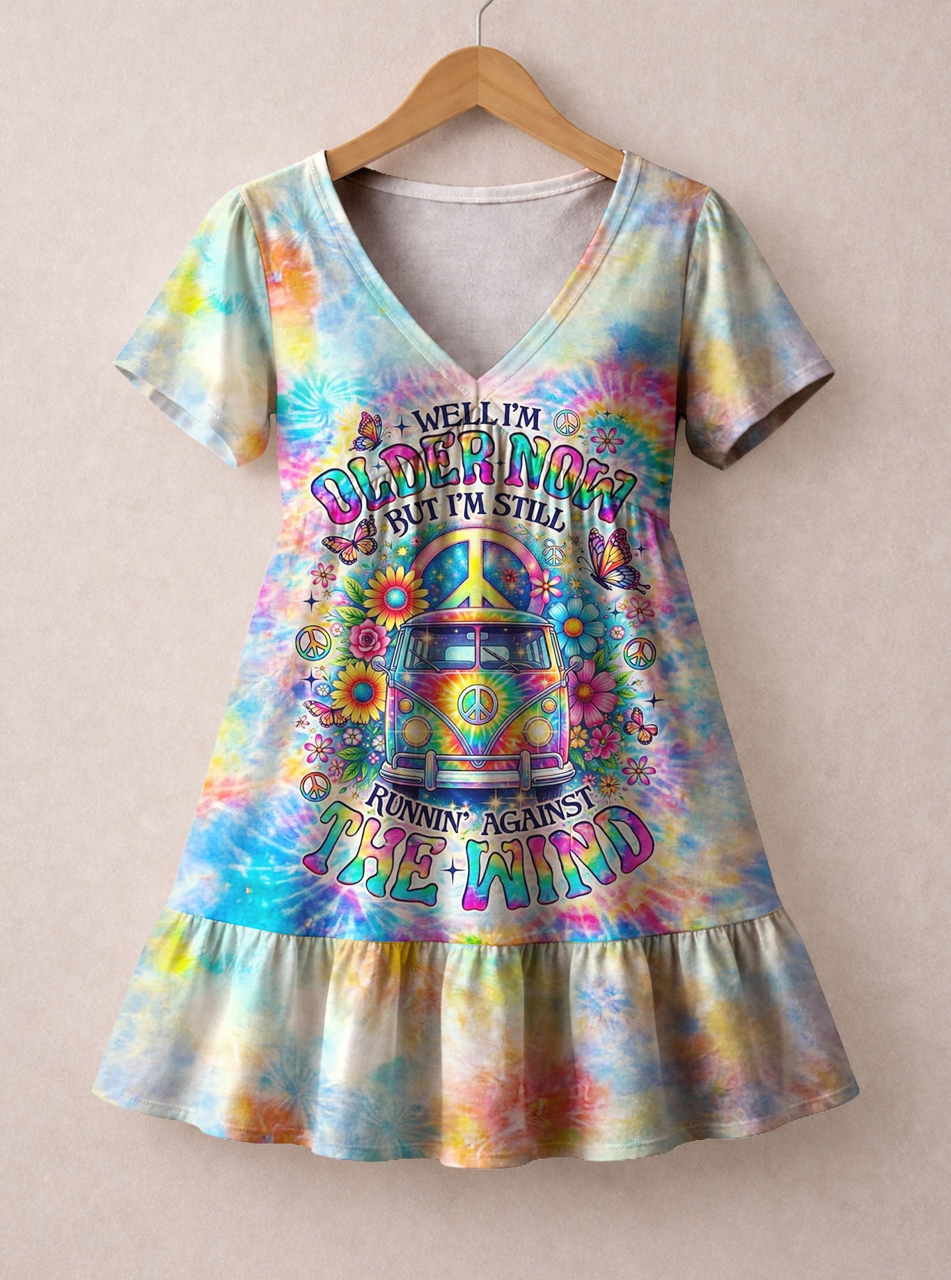 "Burst" Floral Dress