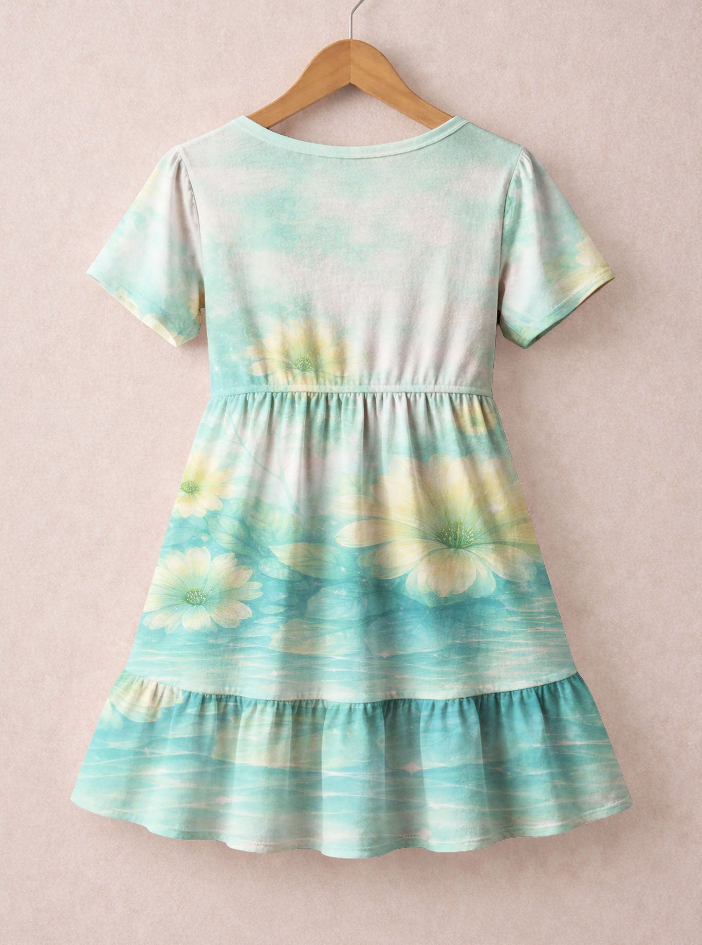 "Exhale" Floral Dress