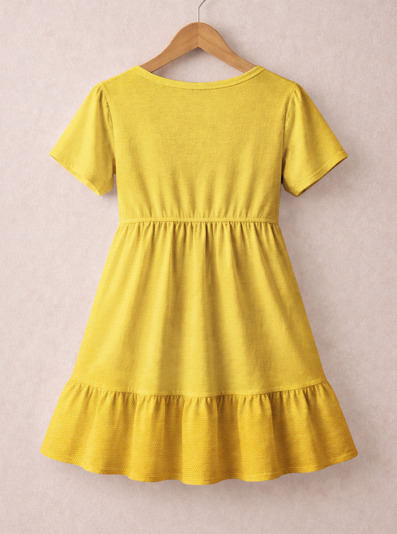 Yellow "Moxie" Floral Dress