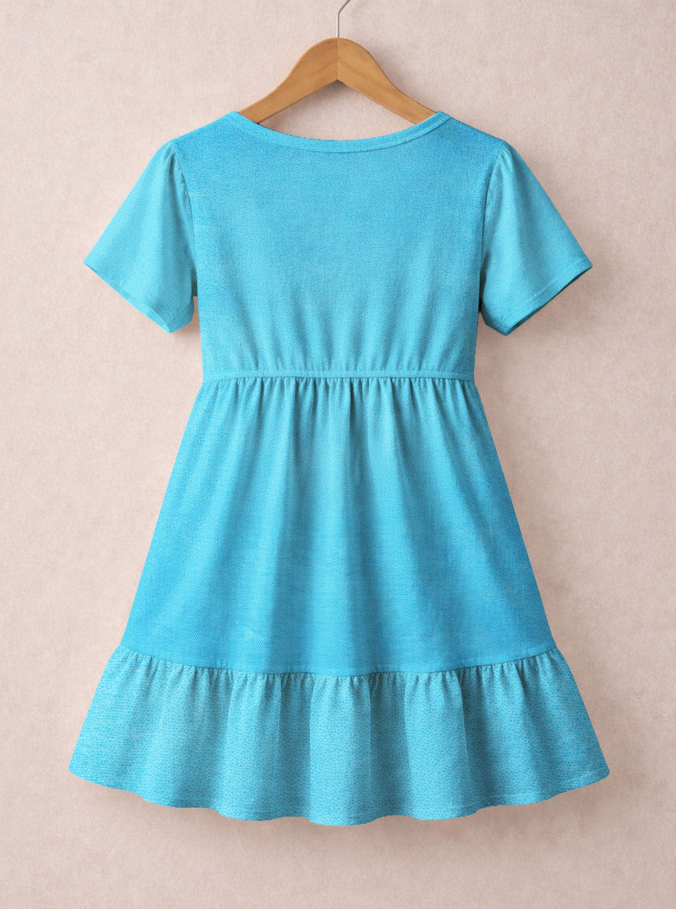 Turquoise "Moxie" Floral Dress