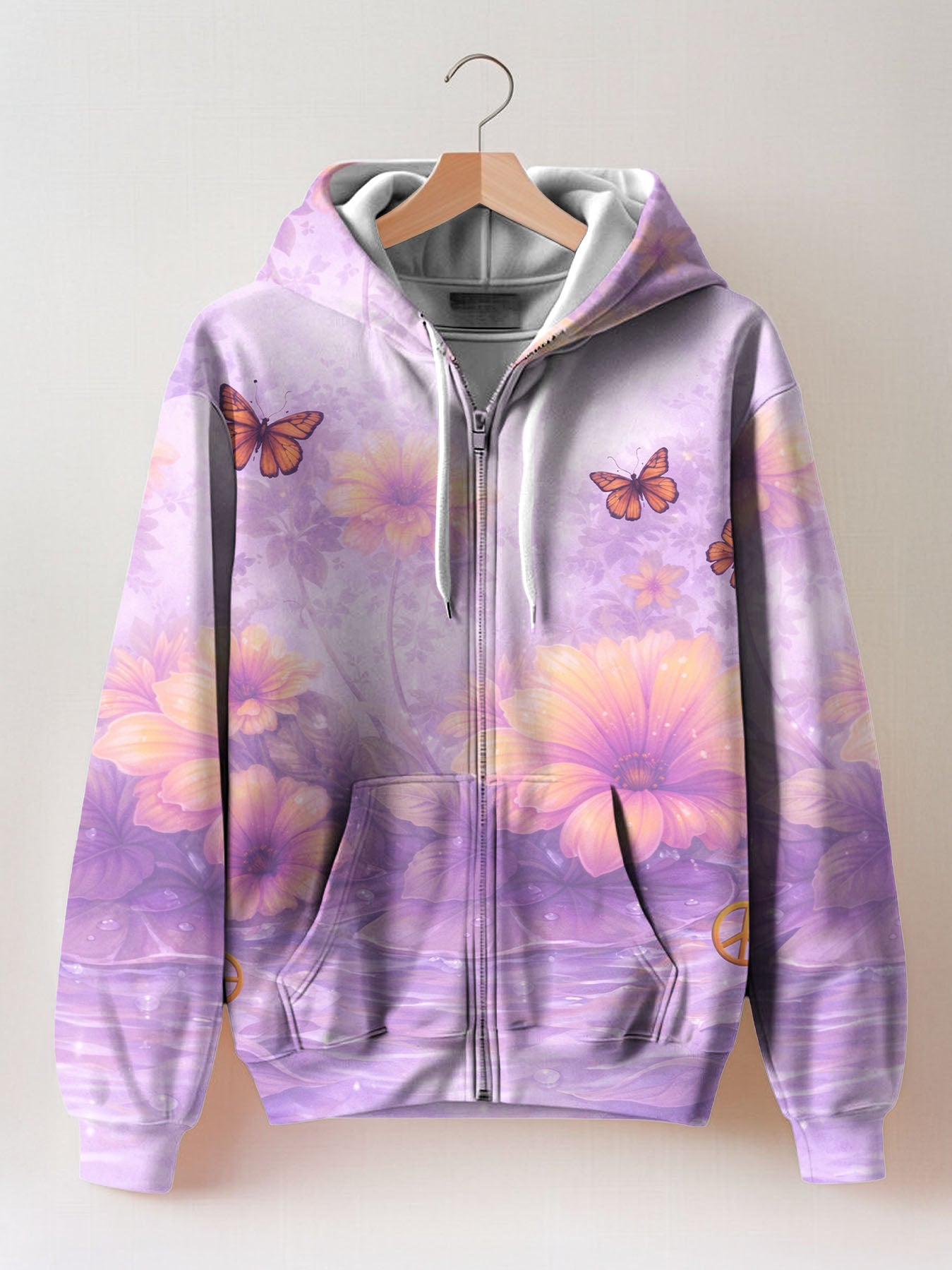 "Quirk" Zip Hoodie