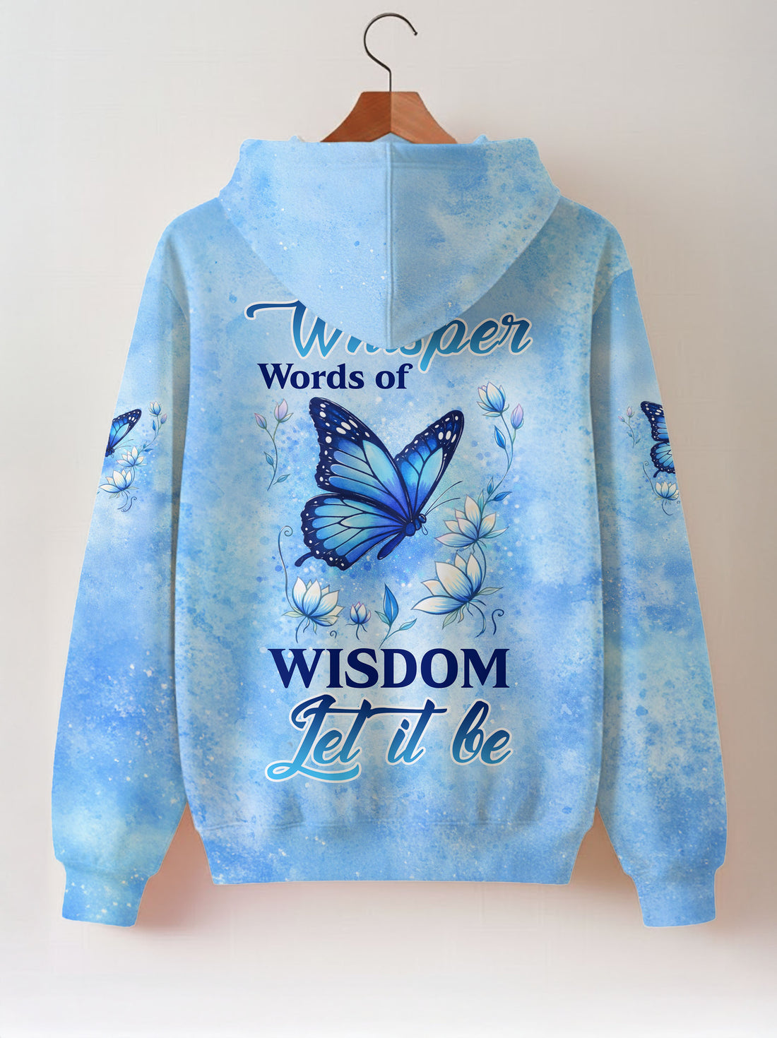 "Hush" Zip Hoodie