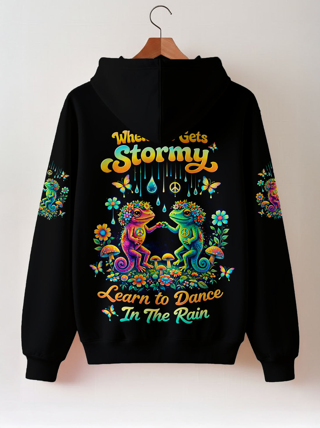 "Stomp" Zip Hoodie