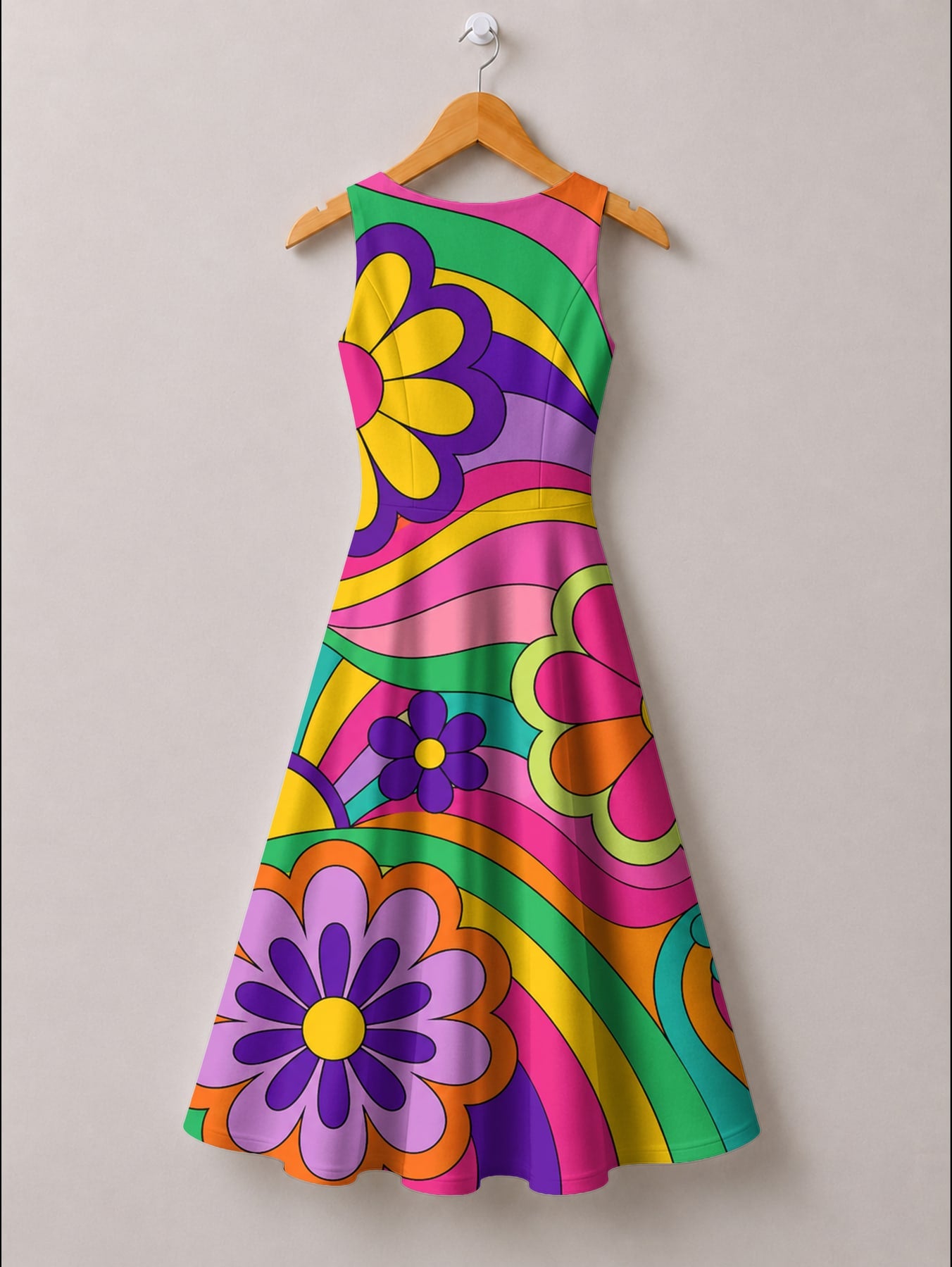 "Groovy" Corset Dress