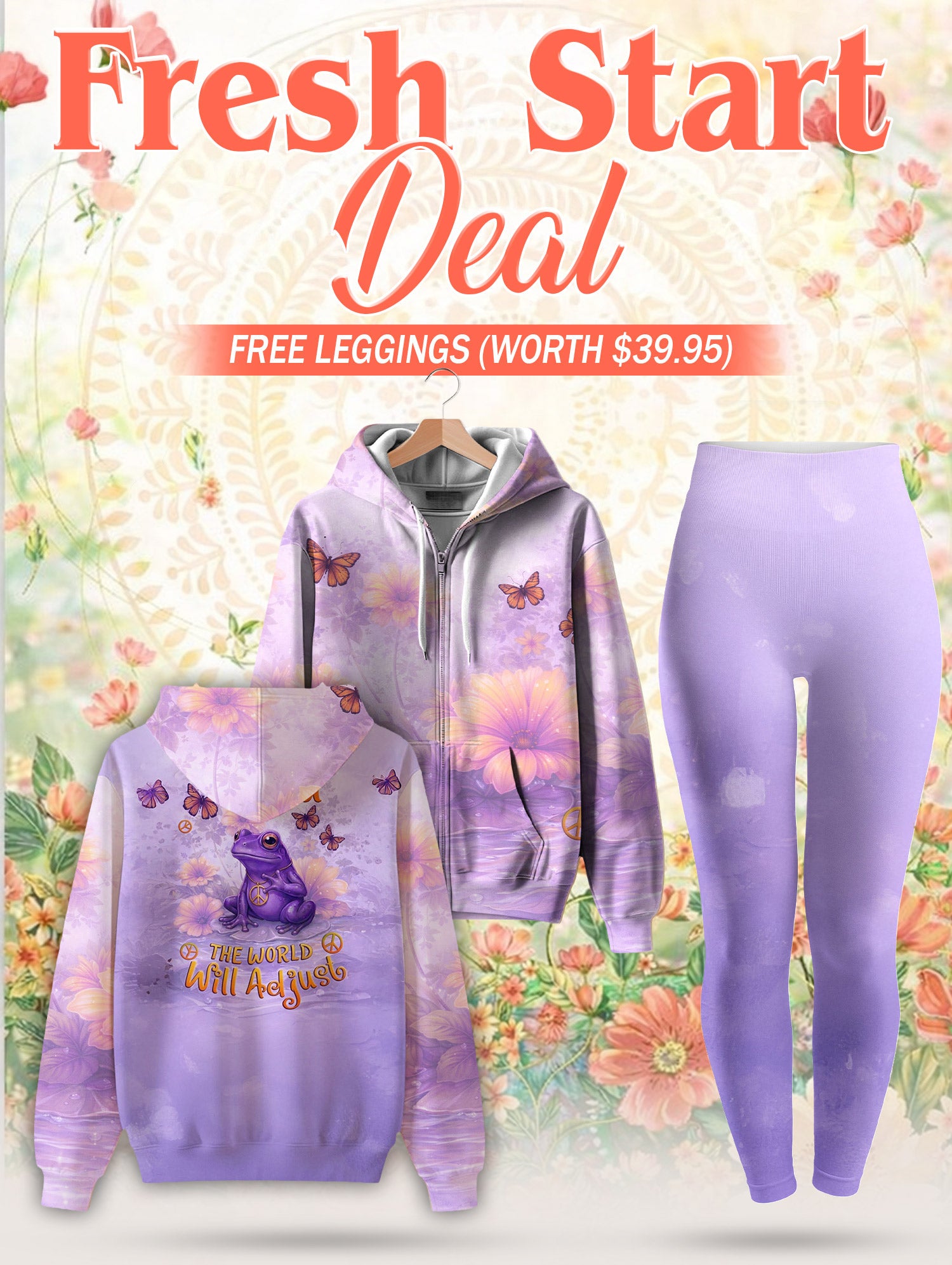 "Quirk" Zip Hoodie & Leggings Deal