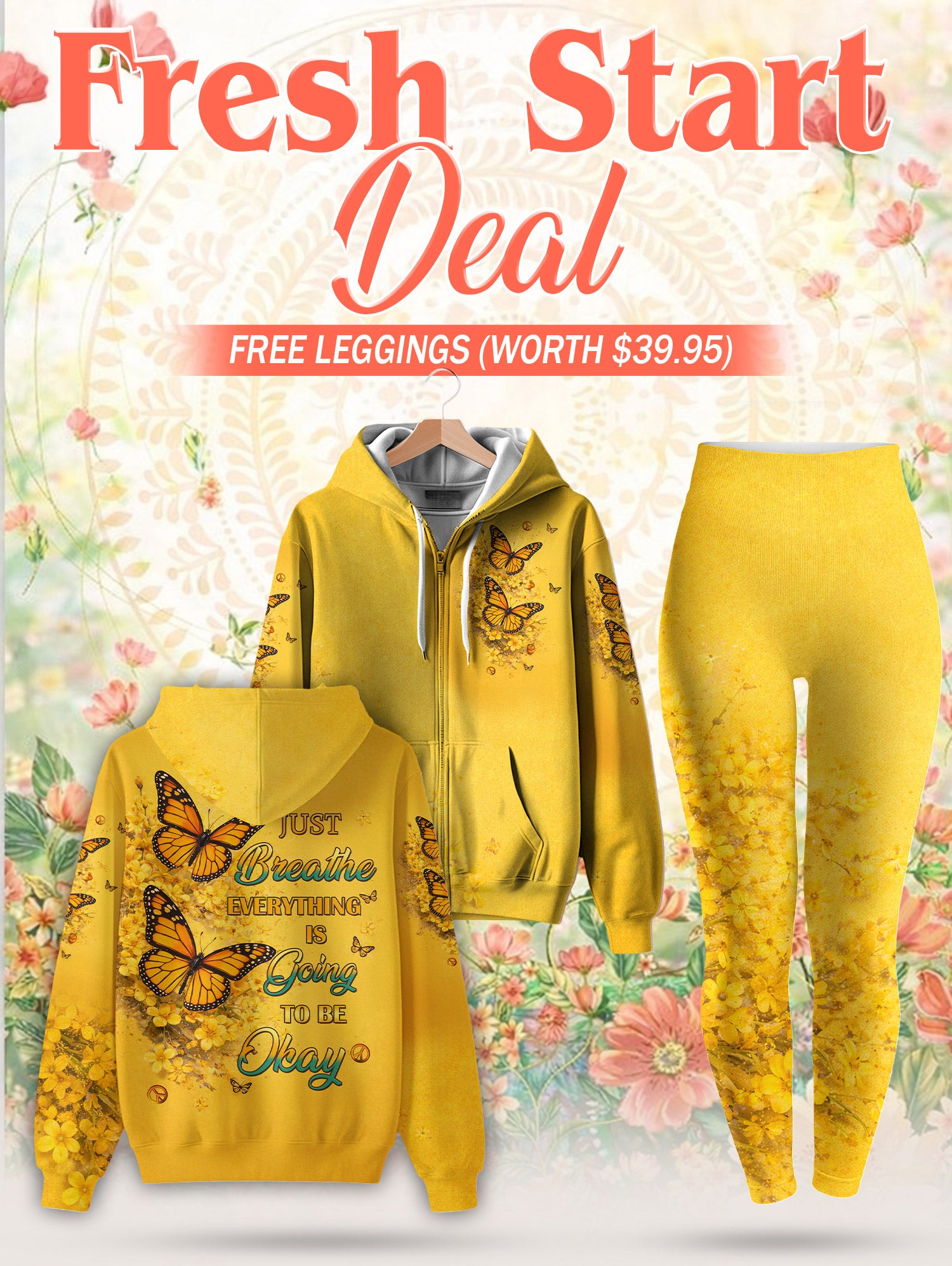 "Steady" Zip Hoodie & Leggings Deal