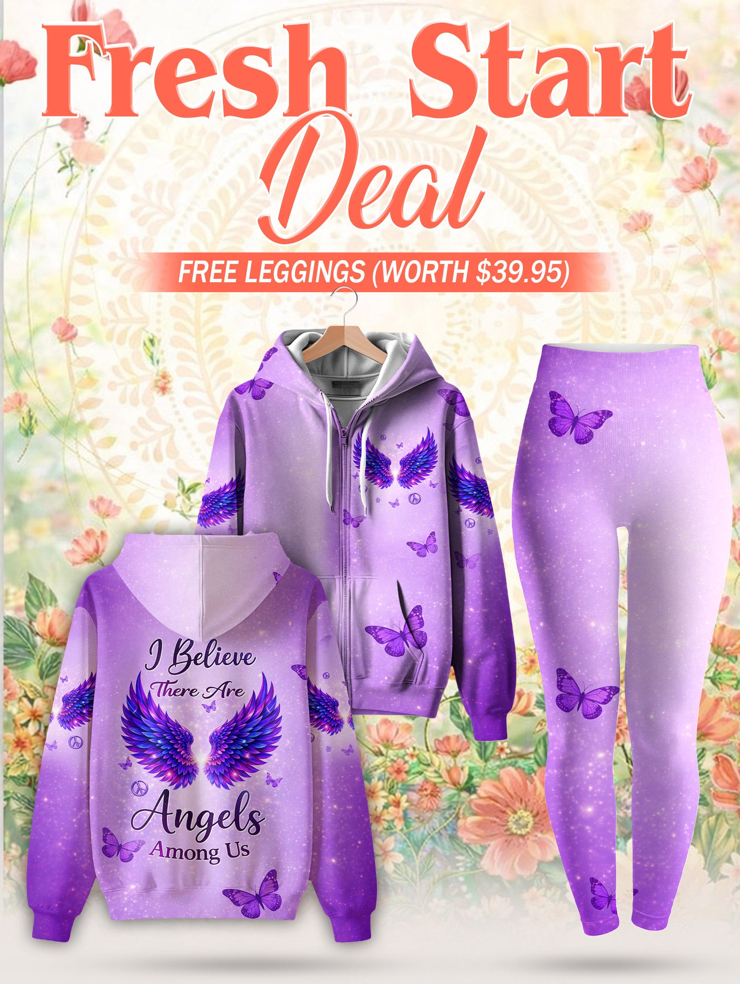 "Grace" Zip Hoodie & Leggings Deal