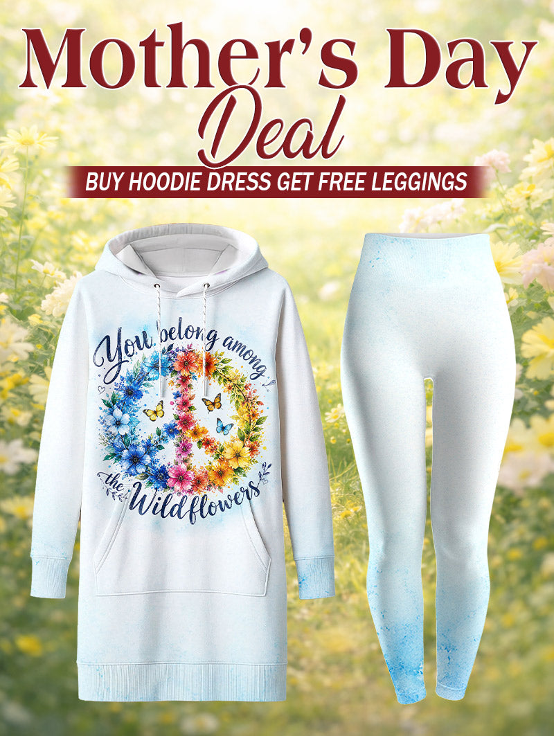 "MEADOW" Hoodie Dress & Leggings Deal