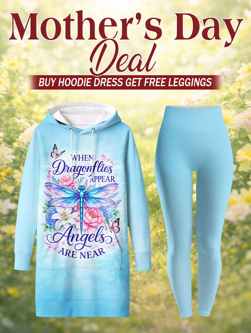 "Hover" Hoodie Dress & Leggings Deal
