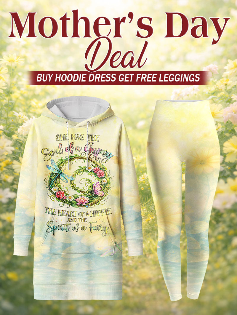 "Sprite" Hoodie Dress & Leggings Deal