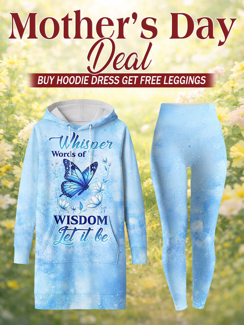 "Hush" Hoodie Dress & Leggings Deal