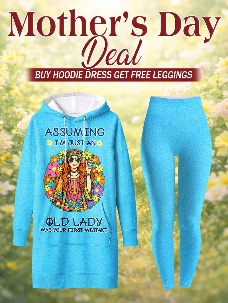 Turquoise "Moxie" Hoodie Dress & Leggings Deal