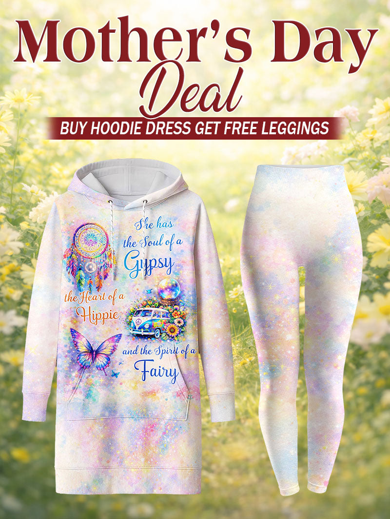 "Whimsy" Hoodie Dress & Leggings Deal