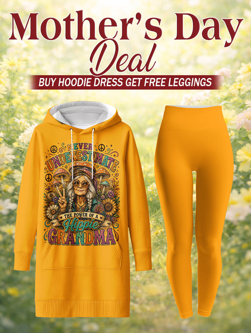 "MAVEN" Hoodie Dress & Leggings Deal