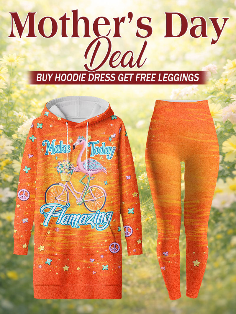"Zesty" Hoodie Dress & Leggings Deal