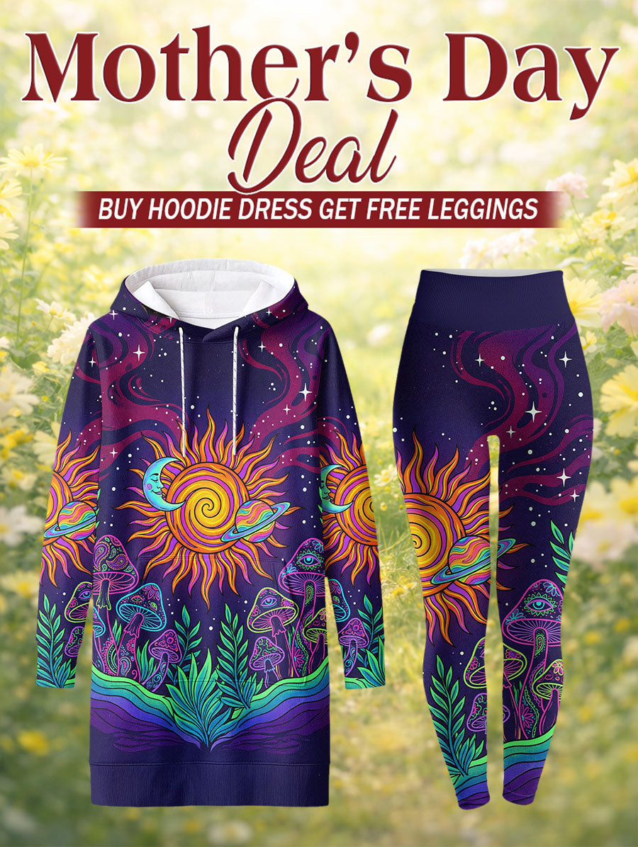 "Trance" Hoodie Dress & Leggings Deal