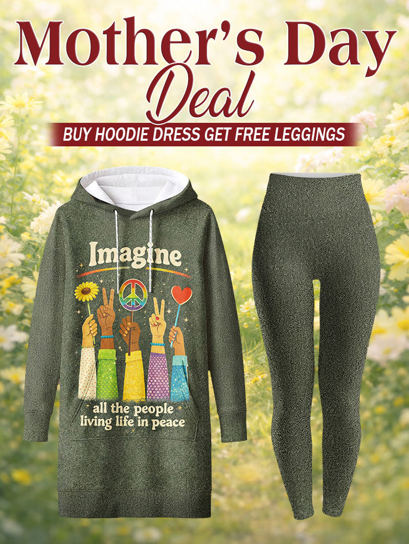 "Fork" Hoodie Dress & Leggings Deal