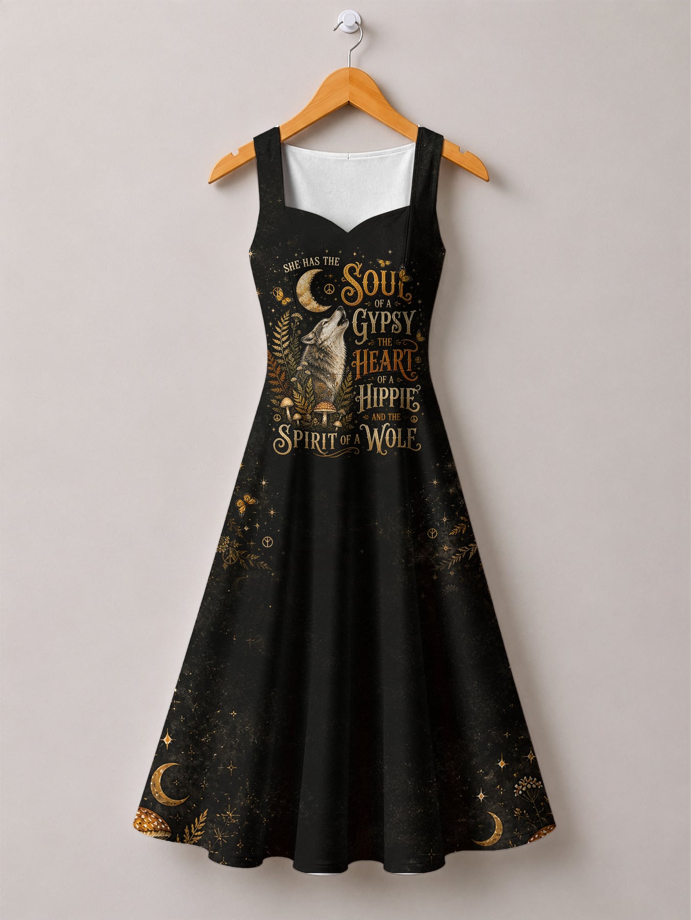 "HOWL" Corset Dress