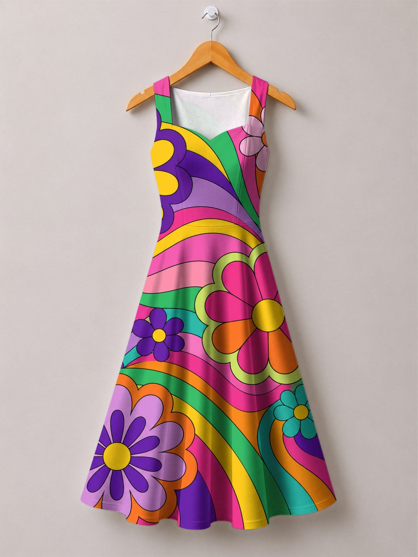 "Groovy" Corset Dress