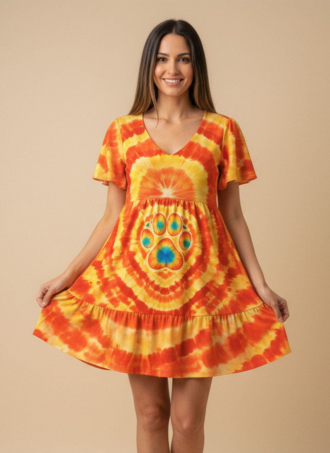 "Fetch" Floral Dress