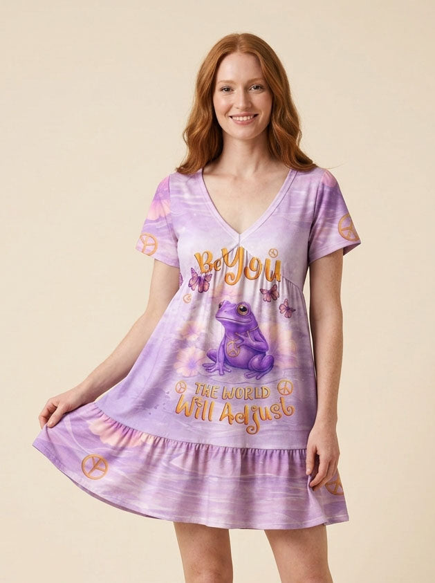 "Quirk" Floral Dress