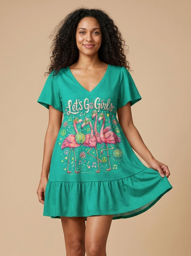 "Flocka" Floral Dress