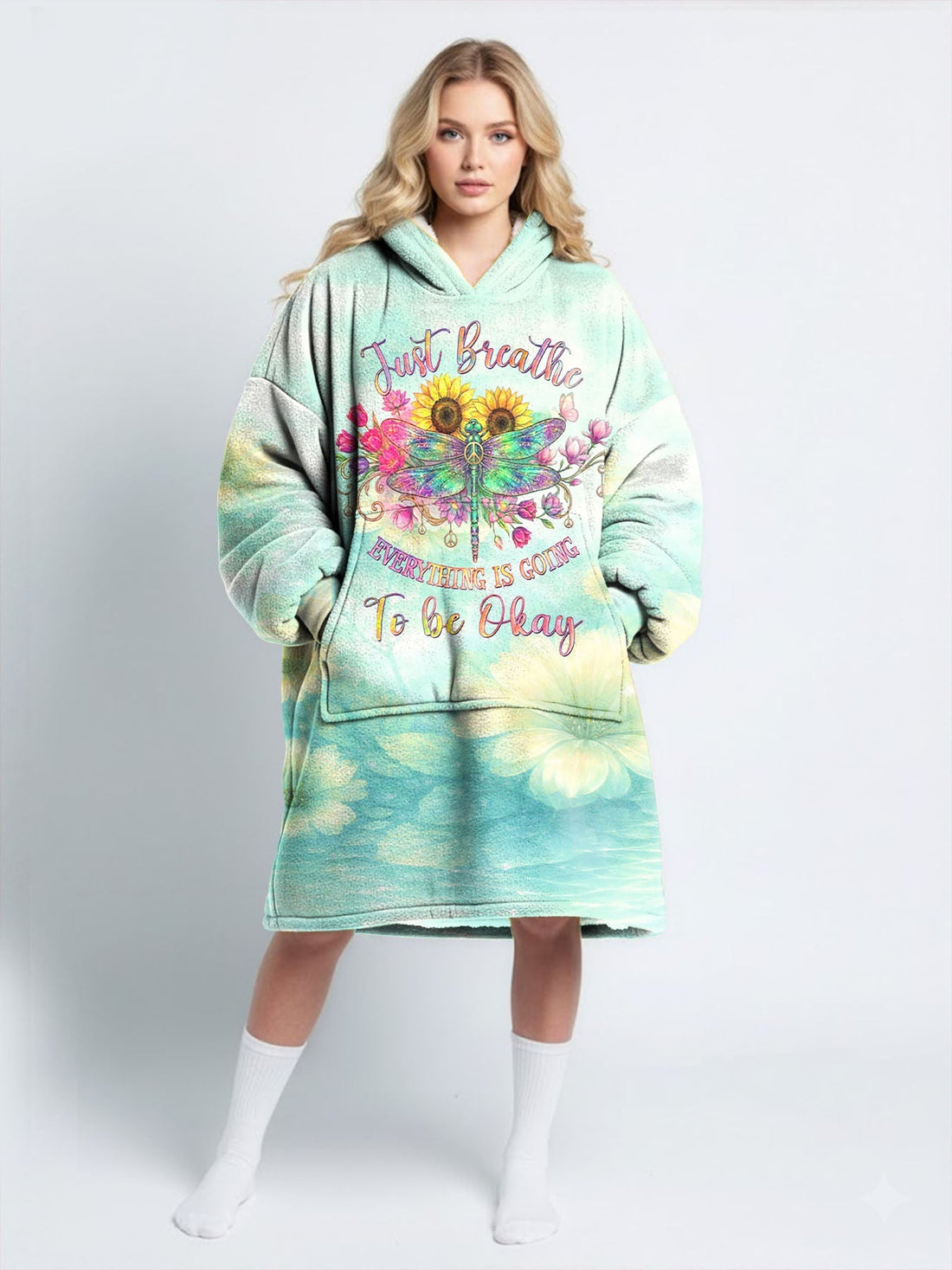 "Exhale" Blanket Hoodie