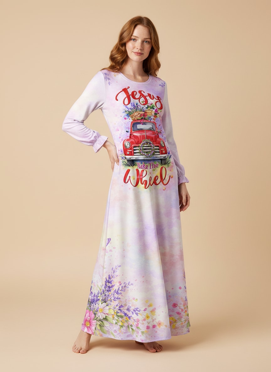 "Dolly" Long Sleeve Maxi Dress