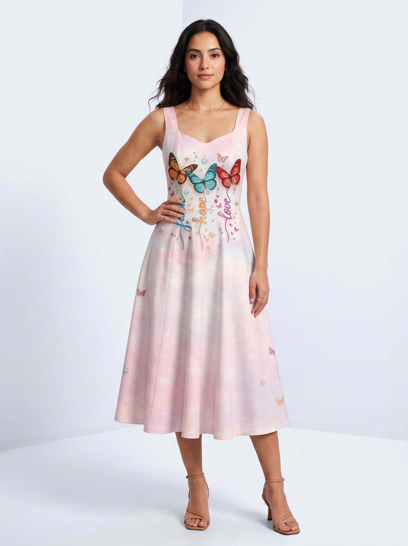 "Flutter" Corset Dress