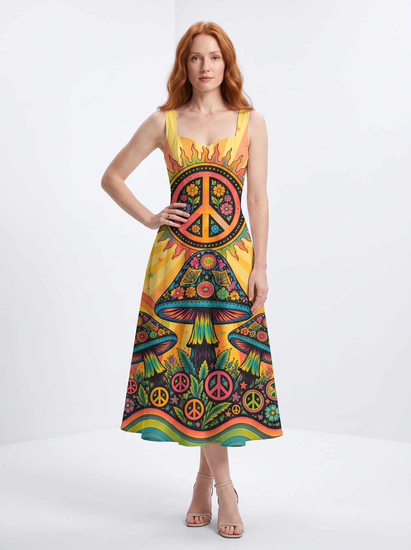 "Woodstock" Corset Dress