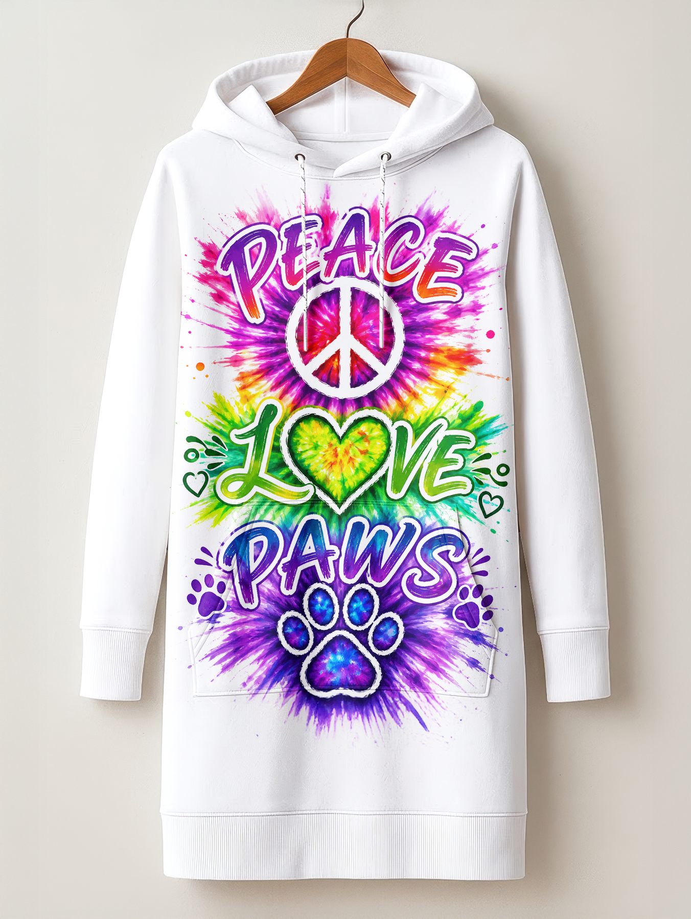 "WAGS" Hoodie Dress