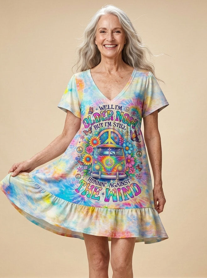 "Burst" Floral Dress