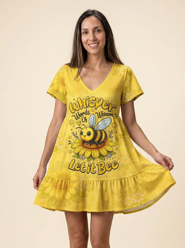 "Honey" Floral Dress