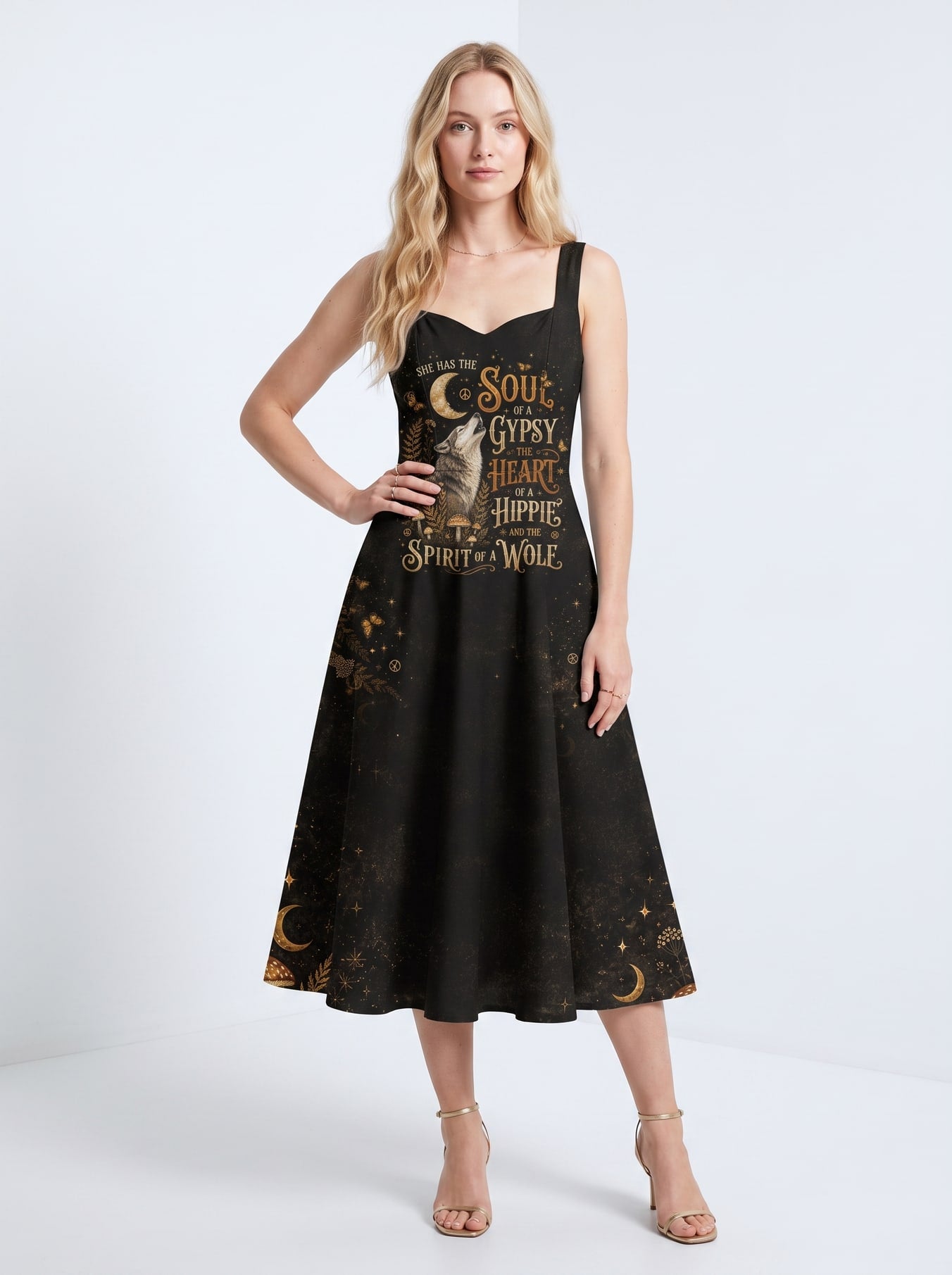 "HOWL" Corset Dress