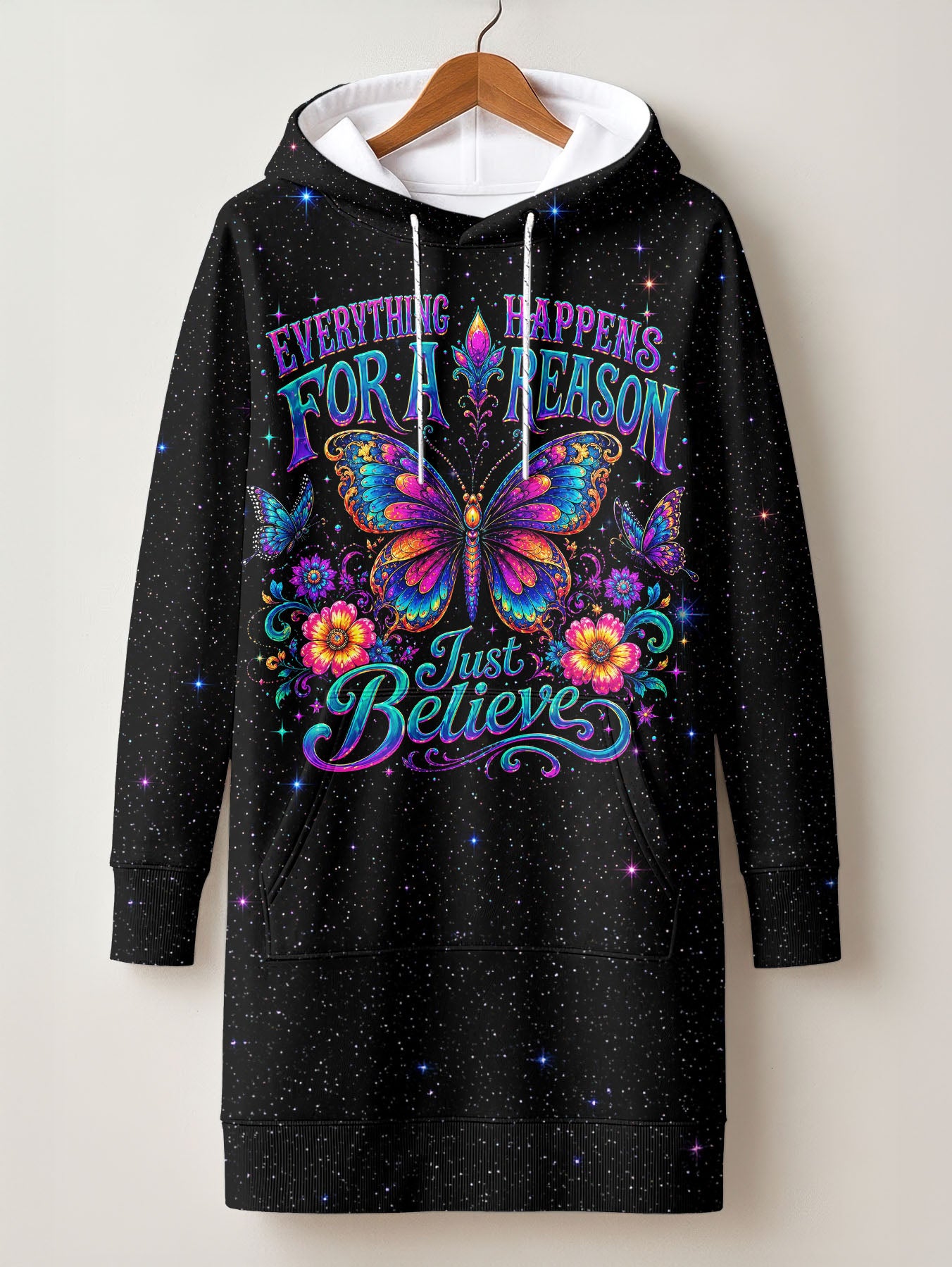 "FATED" Hoodie Dress