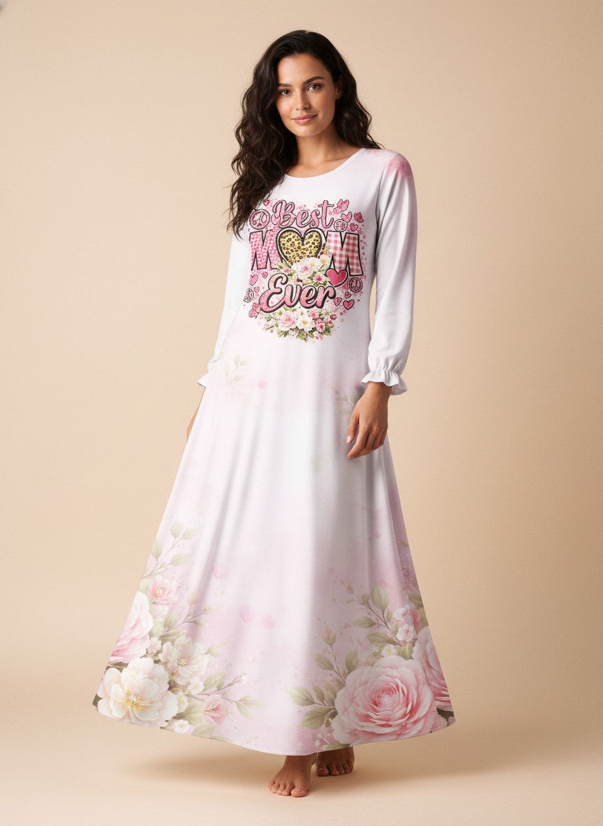 "Rosie" Long Sleeve Maxi Dress