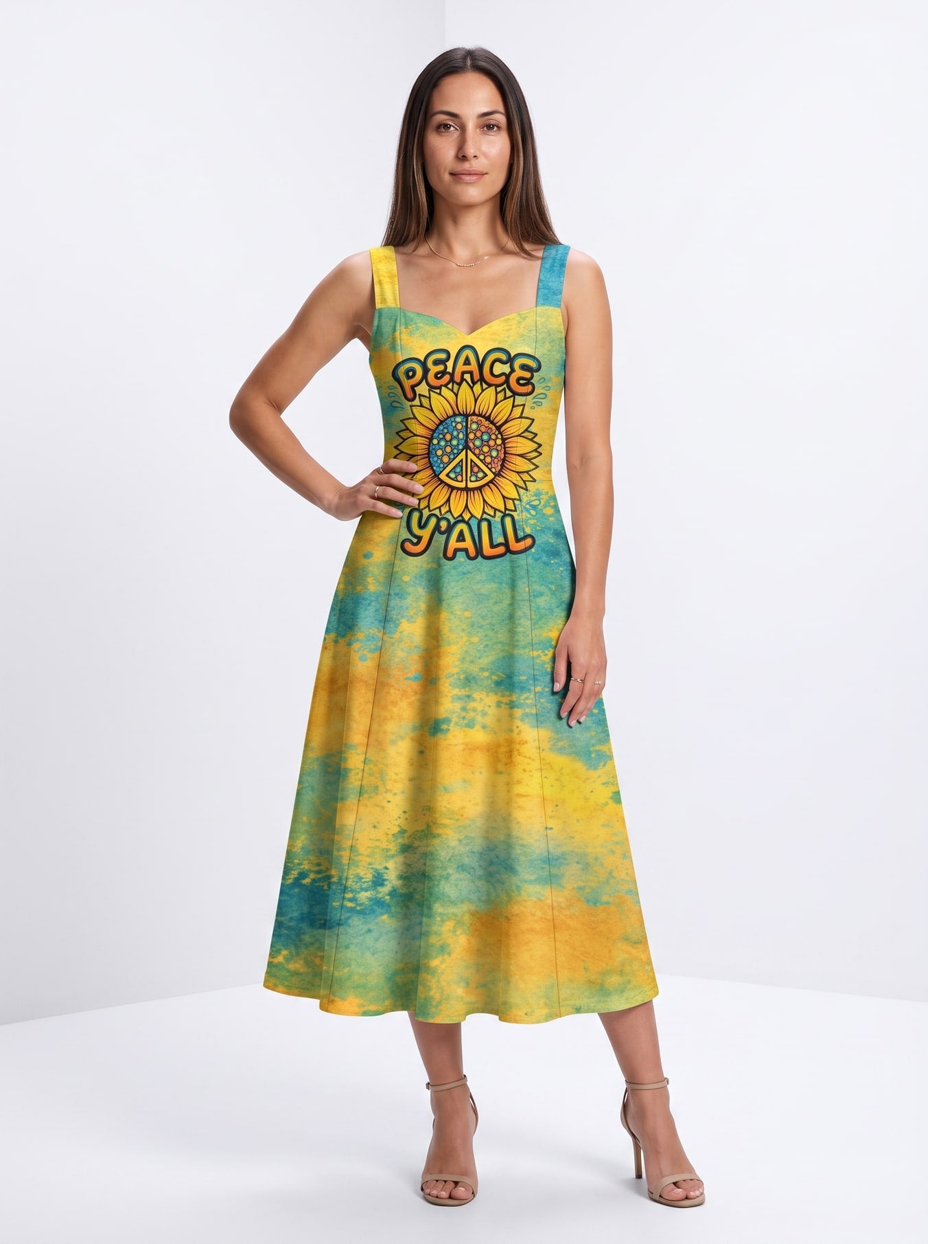 "Howdy" Corset Dress