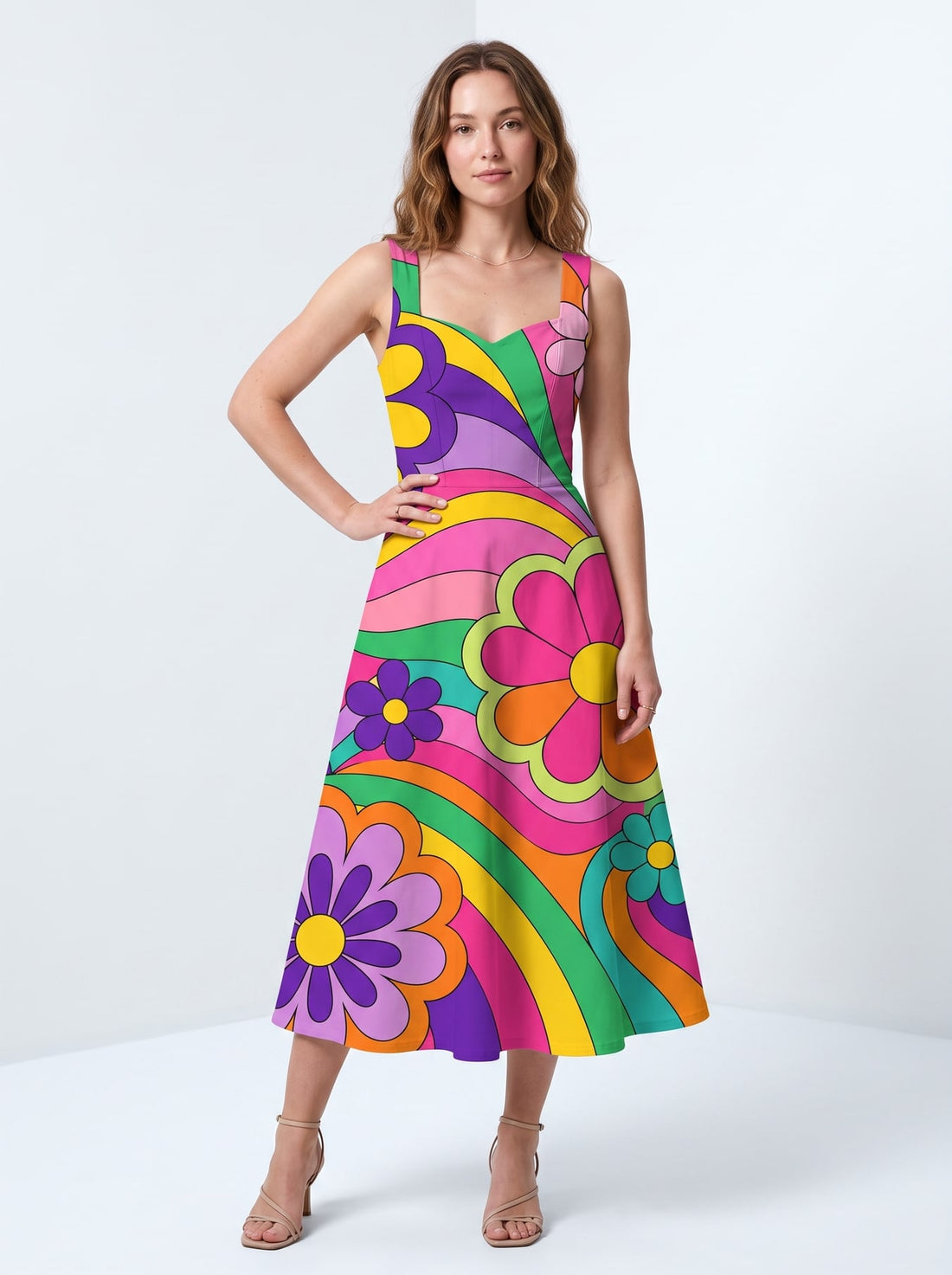 "Groovy" Corset Dress