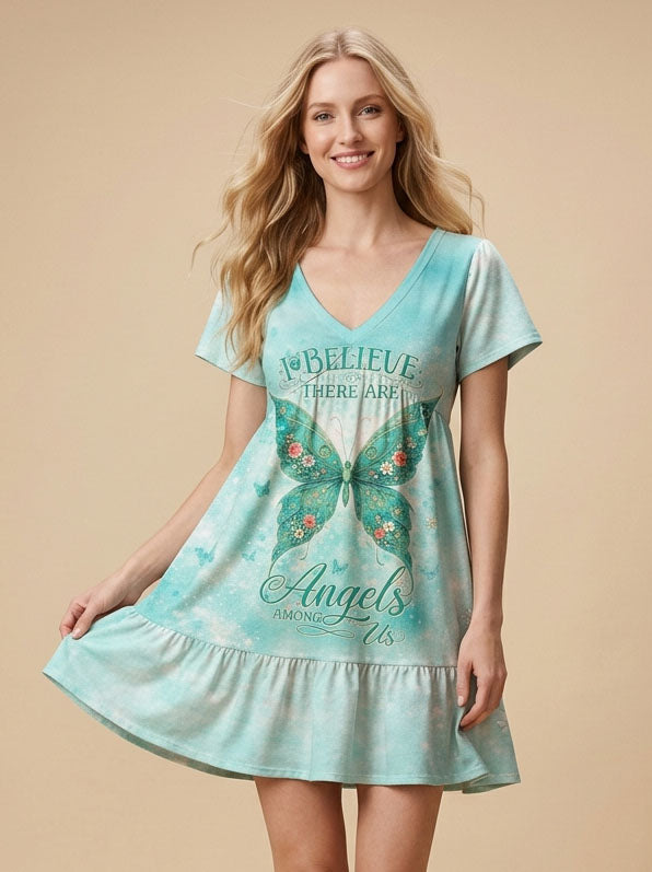 "Wisp" Floral Dress
