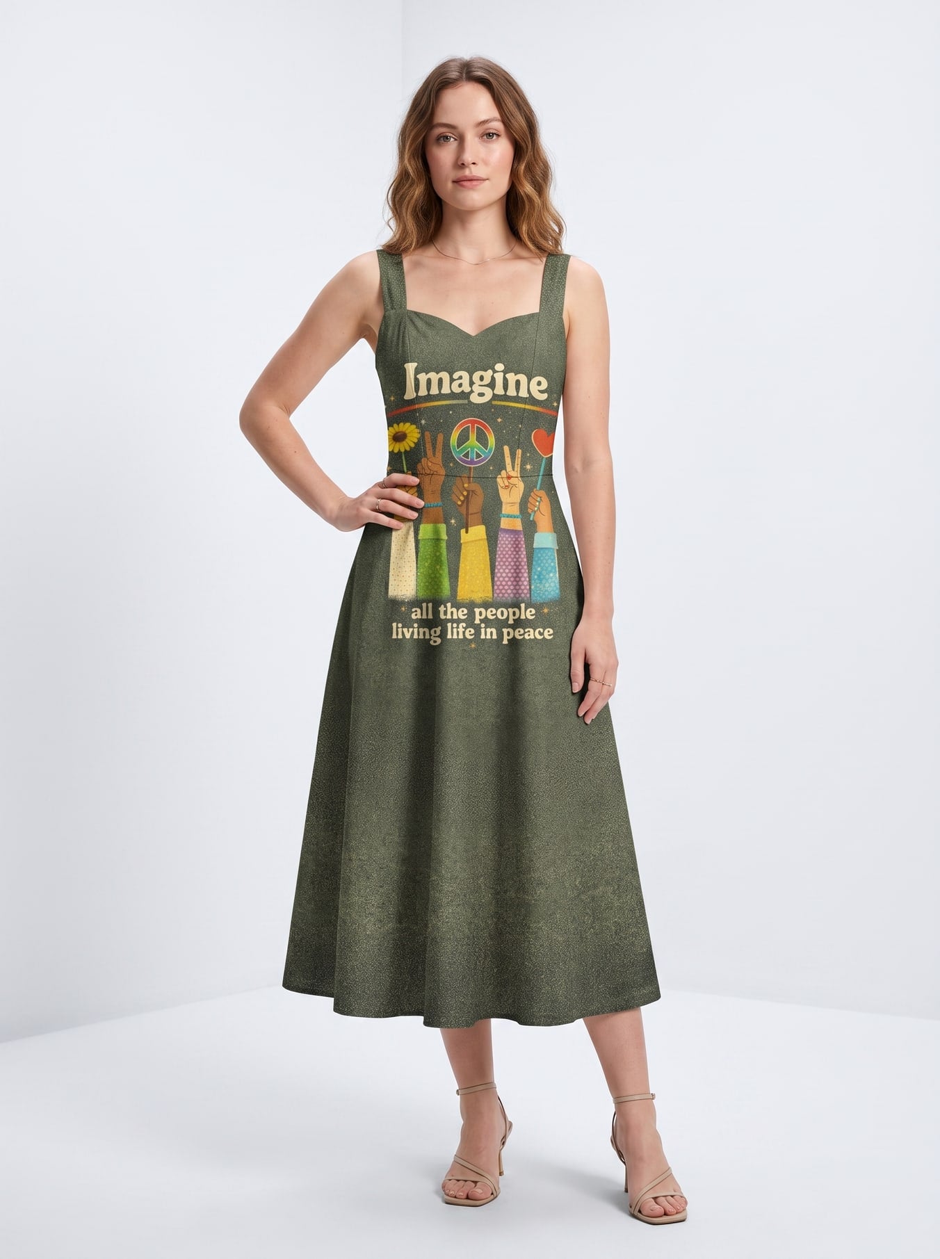 "Fork" Corset Dress