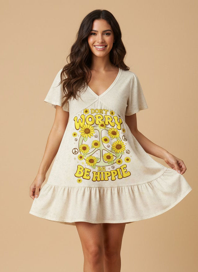 "Breezy" Floral Dress