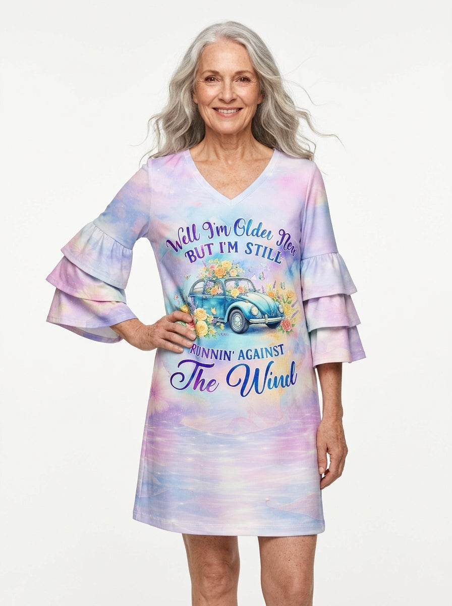 "Drift" Stacked Ruffle Dress & Leggings Deal