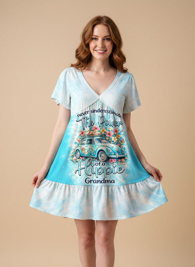 "Spry" Floral Dress